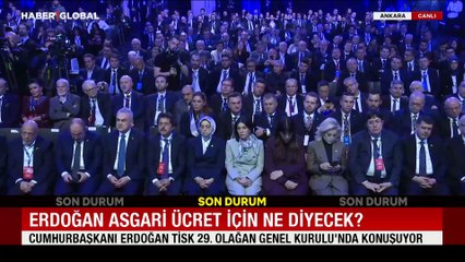 Cumhurbaşkanı Erdoğan'dan işverenlere asgari ücret çağrısı: Elinizi taşın altına koymanızı bekliyorum