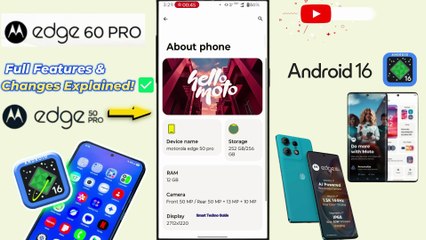 Motorola Edge 50 Pro December 2025 Update |  Android 16 Update Issues Explained