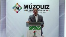 El gobernador Manolo Jiménez Salinas en Múzquiz