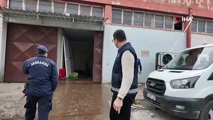 Ruhsatsız işletmenin deposundan 25 Kasa kokmuş tavuk çıktı!