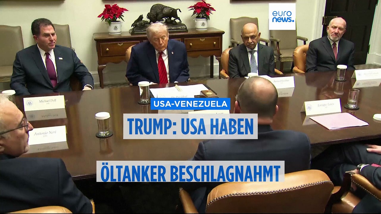 Trump: USA haben einen Öltanker vor der Küste Venezuelas beschlagnahmt