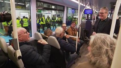 Starmer joins passengers as he announces spending on buses