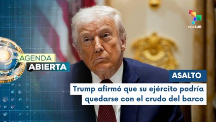 Gobierno venezolano denuncia robo de buque petrolero por EE.UU.