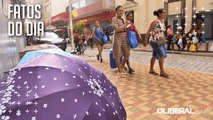 Chuvas de dezembro alteram rotina e movimentação de vendedores de rua em Belém