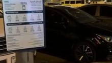 Viral video of QR code parking scam