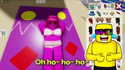 Using ONLY ONE COLOR in Brookhaven Hide and Seek