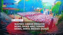 Wapres Gibran Minta Maaf Insiden Mobil Bawa MBG Tabrak Siswa SD di Cilincing: Segera Diusut