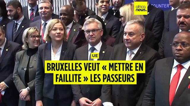 Immigration clandestine : l'UE veut mettre en faillite les passeurs