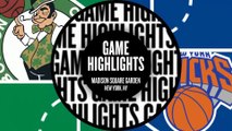 Boston Celtics vs New York Knicks Full Game Highlights 2025 NBA Season