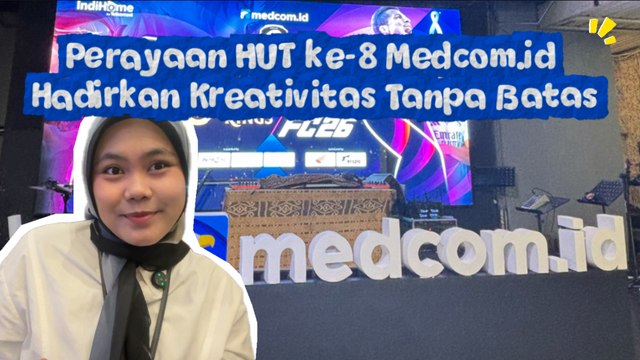 Perayaan HUT ke-8 Medcom.id Hadirkan Kreativitas Tanpa Batas
