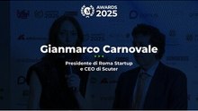 Gianmarco Carnovale, Presidente di Roma Startup e CEO di Scuter, ai Money Awards 2025