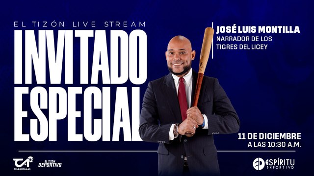 Jose Luis Montilla, Narrador de los Tigres del Licey