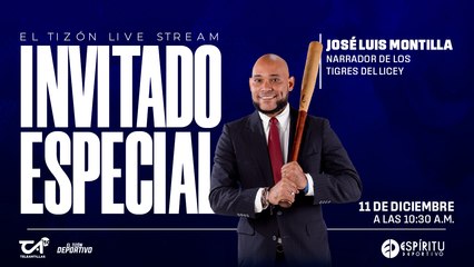 Jose Luis Montilla, Narrador de los Tigres del Licey