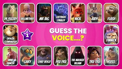 How Zootopia 2 Characters Look In Real Life 🦊 + Guess Zootopia 2 Characters by Their Voice 🔊😍🐰