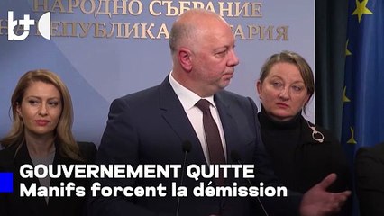 Le gouvernement bulgare démissionne après des manifestations massives