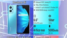 Realme Narzo 90 vs Realme 9i vs Oppo Find X9 Pro