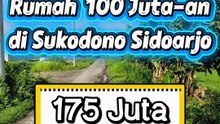 Rumah Murah Minimalis Modern 100 Jutaan Dekat Pasar Sukodono Sidoarjo