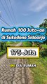 Rumah Murah Minimalis Modern 100 Jutaan Dekat Pasar Sukodono Sidoarjo