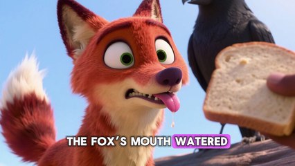 The Clever Fox and the Proud Crow | Short Moral Story for Kids