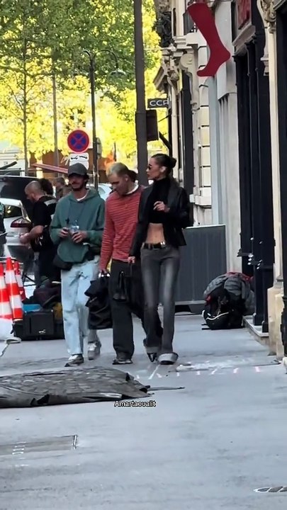 Bella Hadid in Paris