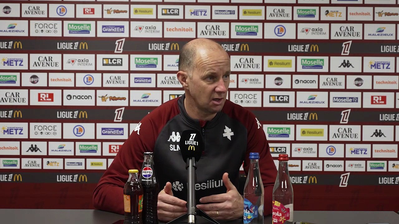 Metz - PSG, la conférence de Stéphane Le Mignan