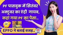 🚨PF Passbook me September-October का PF Jama Kyo Nhi Huaa ? PF Passbook Balance Not Credit #manojgyan  #pf #epf #pfpassbook #epfo #pfbalance