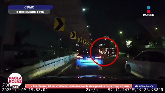 Aprovechan el tránsito y asaltan a conductor en Periférico |DPC con Paola Rojas
