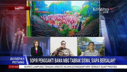 [FULL] Respons Stafsus Gubernur Jakarta & Ahli Hukum soal Sopir Pengganti Bawa MBG Tabrak Siswa