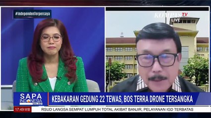 [FULL] Ito Sumardi soal Penetapan Status Tersangka Bos Terra Drone, Pasca Kebakaran Gedung