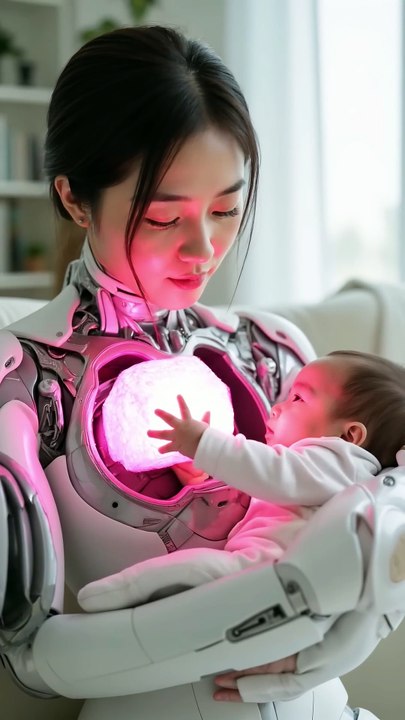 You are like my heart, I love you #robot #aiart #humanoid #love