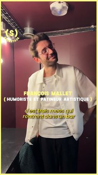 SIMONE - BACKSTAGE : François Mallet : humour et patinage artistique