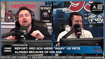 Jones & Keefe: This is the most shameful part of the Red Sox missing out on Pete Alonso