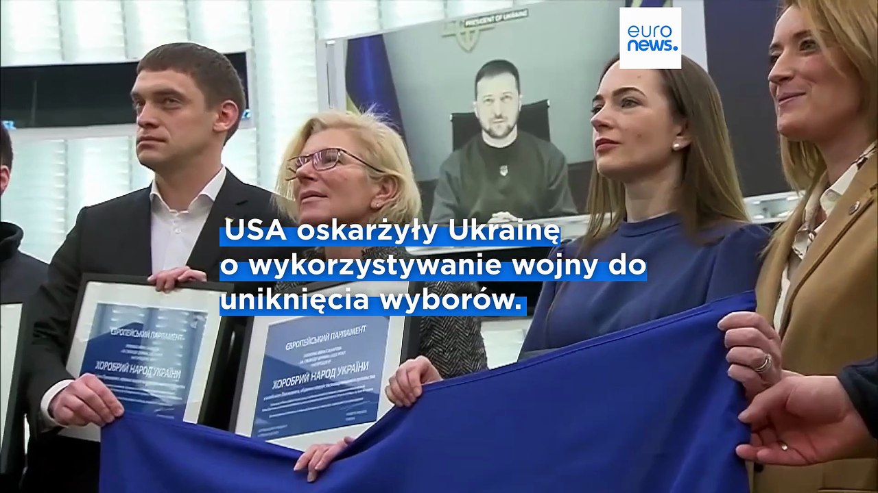 "Ukraina nie potrzebuje lekcji demokracji"- mówi laureatka Pokojowej Nagrody Nobla dla Euronews