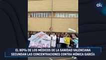 El 80% de los médicos de la sanidad valenciana secundan las concentraciones contra Mónica García