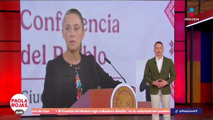 Sheinbaum explica por qué México no entregó agua a EUA | DPC con Paola Rojas