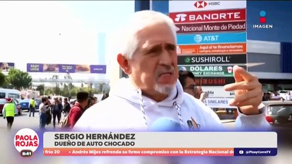 Carambola de 8 autos en Puebla deja una mujer fallecida  | DPC con Paola Rojas