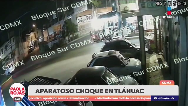 Conductora ebria embiste a familia en Tláhuac | DPC con Paola Rojas