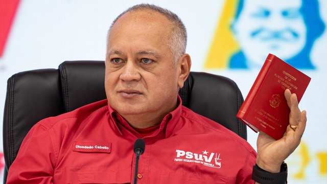Es piratería internacional : Diosdado Cabello sobre robo a buque petrolero por EE UU
