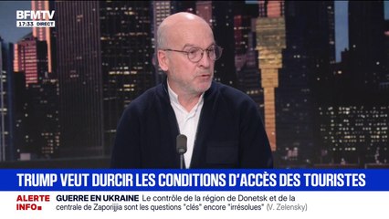Trump veut durcir les conditions d'entrer aux États-Unis: "Quand des voyageurs ne peuvent pas aller à une destination, ils vont autre part", dit Richard Vainopoulos, président de Tour. com