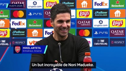 Arteta : "Un but incroyable de Noni Madueke"