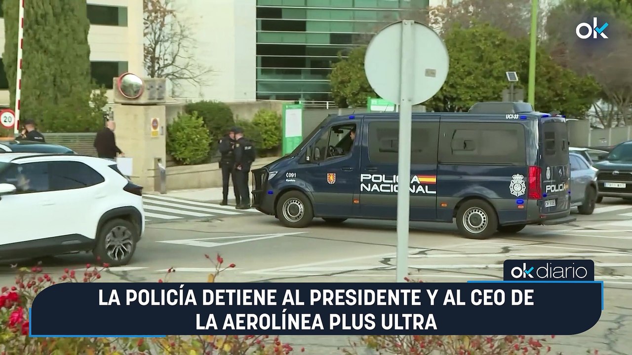 La Policía detiene al presidente y al CEO de la aerolínea Plus Ultra