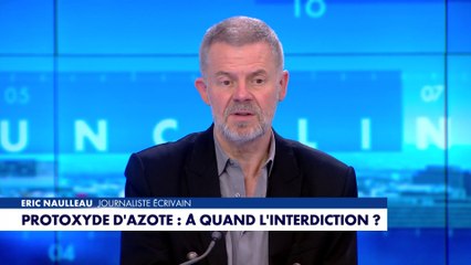 Eric Naulleau : «Le protoxyde d'azote produit les mêmes effets que les drogues ou l'alcool.»