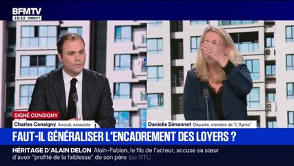 SIGNÉ CONSIGNY - Proposition d'encadrement des loyers: "Il faut laisser faire le marché même quand il est dur", estime Charles Consigny