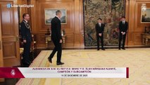 Felipe VI recibe a Marc y Álex Márquez, campeón y subcampeón del mundo de MotoGP