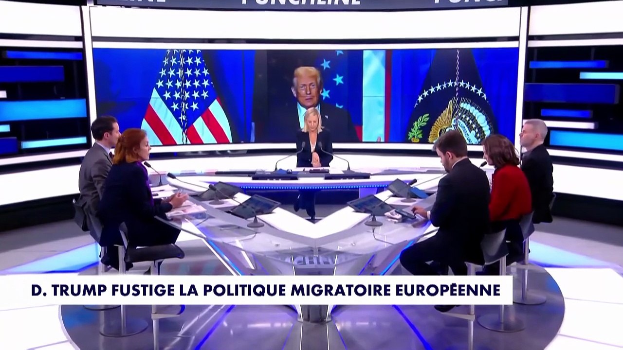 Punchline - Donald Trump fustige la politique migratoire européenne