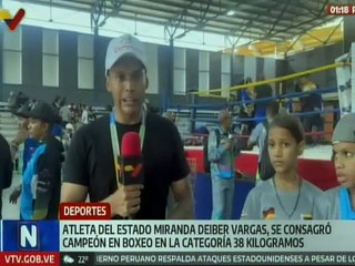 Atleta mirandino Deiber Vargas se convirtió en campeón de Boxeo en Juegos Deportivos Comunales 2025