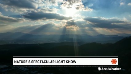 Crepuscular rays: Nature's breathtaking light show
