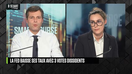 SMART BOURSE - La Fed baisse ses taux avec trois votes dissidents