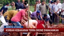 Kebakaran Terra Drone Kemayoran, 1 Korban Dimakamkan di TPU Metro Pusat Lampung | BERUT