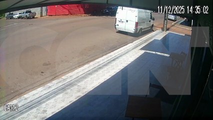 Punto é flagrado na contramão antes de acidente que deixou motociclista ferido